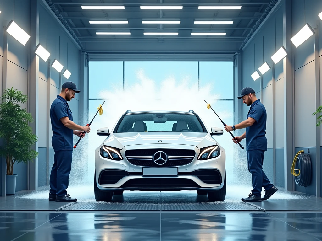 Exterior wash service