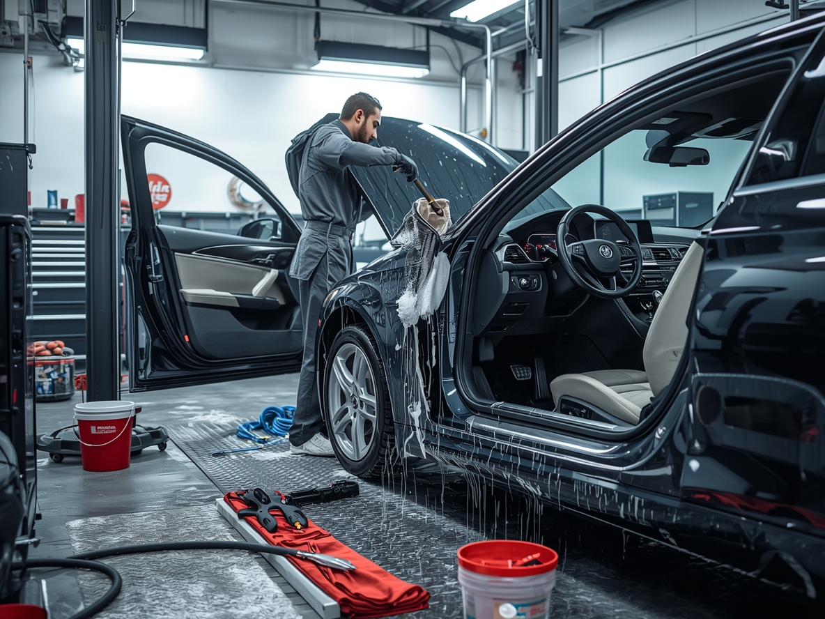 Interior detailing service